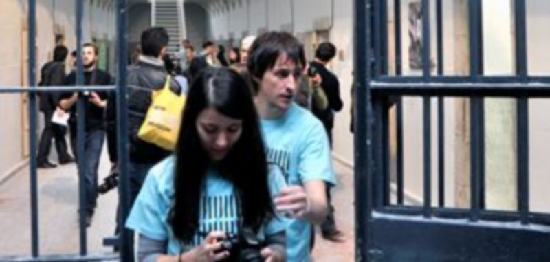 Cientos de personas recorrieron ayer las dependencias de la antigua cárcel. /a.k.