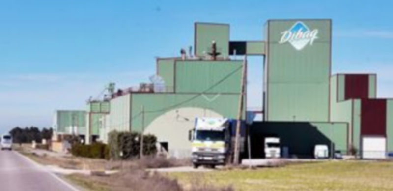 Instalaciones centrales de la empresa Dibaq en Fuentepelayo. / E. A.