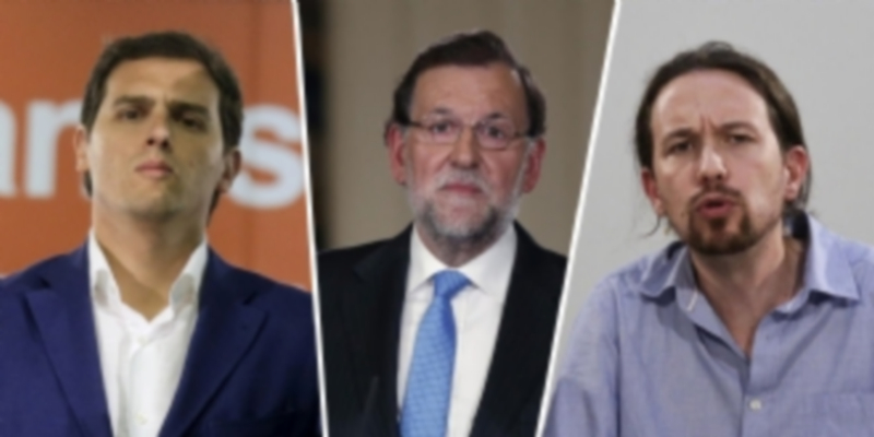 Rajoy recibirá a Rivera e Iglesias para hablar del desafío en Cataluña 1 ./ EUROPA PRESS