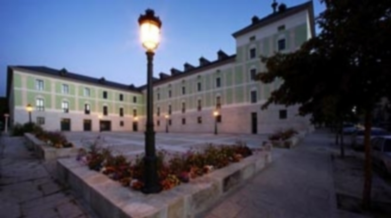 Vista exterior del Parador de La Granja