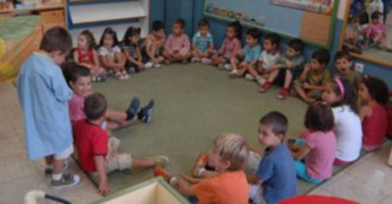 Imagen de un aula del Diego de Colmenares