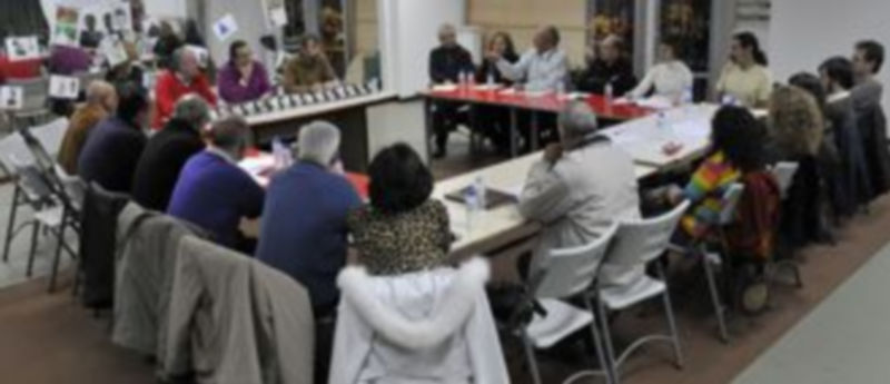 Los responsables de los distintos grupos mantuvieron ayer una reunión con el diputado de Cultura y los técnicos de la Diputación