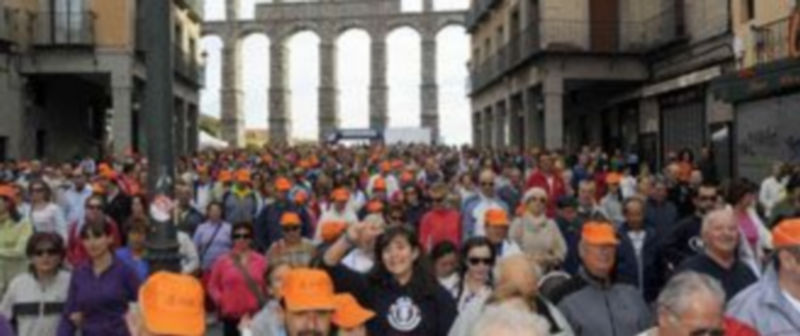 Casi 3.000 personas tomaron parte en la marcha del pasado año. / Kamarero.