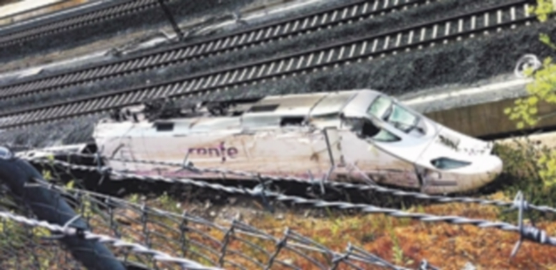 El próximo día 24 se cumplirá el tercer aniversario del siniestro ocurrido en Angrois que costó la vida a 81 personas. / E. P.