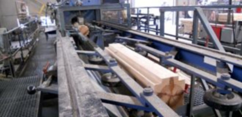 La producción de palets está totalmente automatizada