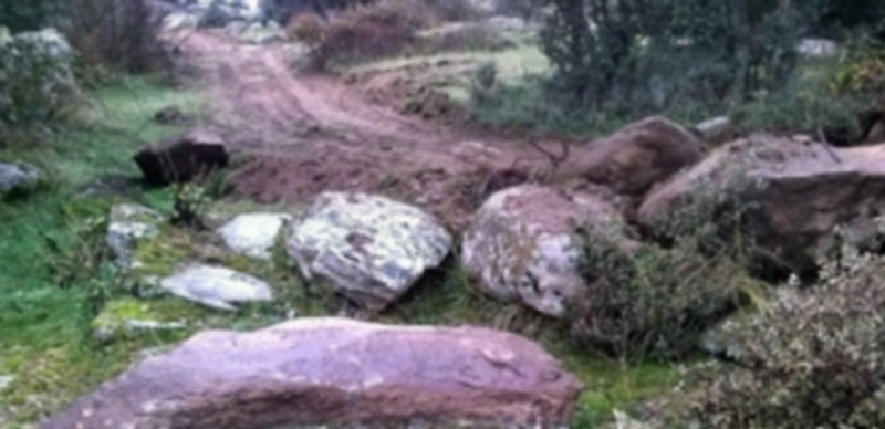 Obras acometidas en la Cañada Real como parte del proyecto “Camino Natural de la Sierra de Guadarrama”. / El Adelantado