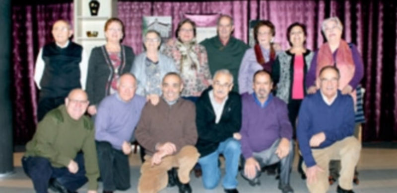 Componentes del grupo teatral Tempus Gaudi