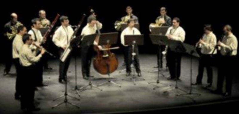 Un momento de la actuación de Harmonie XXI