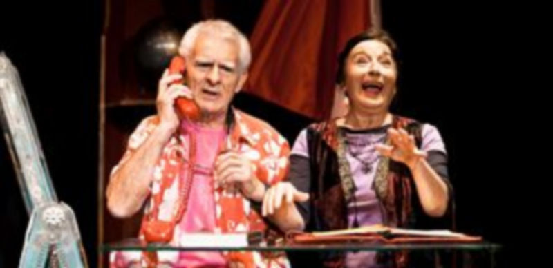 Los actores Juan Margallo y Petra Martínez