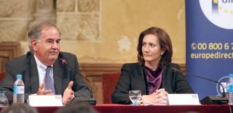 La presidenta de las Cortes de Castilla y León