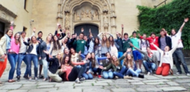 Los 50 estudiantes internacionales se reúnen en el campus de Segovia de IE University. / El Adelantado