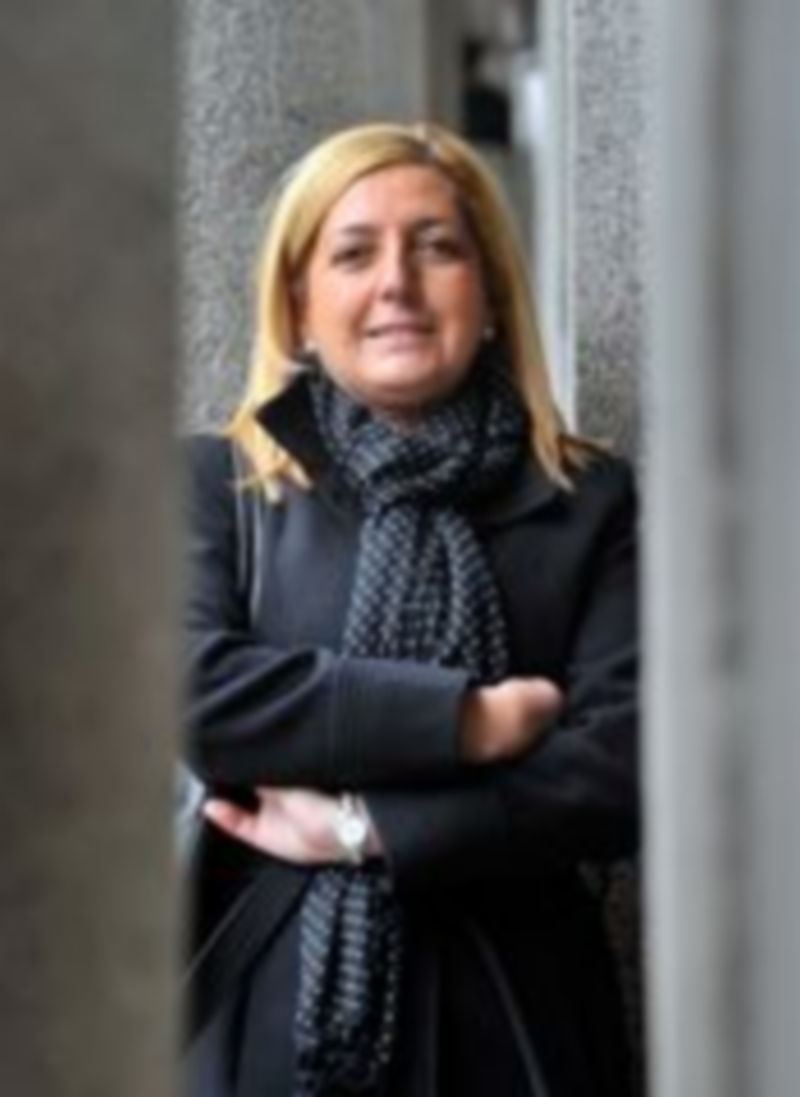 «Es difícil que a una mujer le den un puesto en primera línea» 1 Paloma Sanz tomará posesión como senadora el 13 de diciembre. / Kamarero