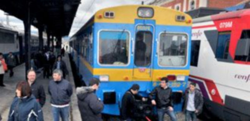 El tren ya ha visitado Segovia con esta iniciativa en otras ocasiones