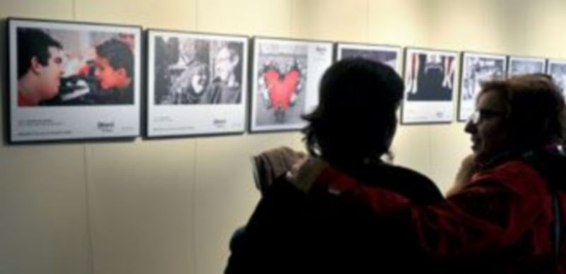 La colección expuesta en el centro San José pone énfasis en el poder de comunicación que tiene la mirada. / Kamarero