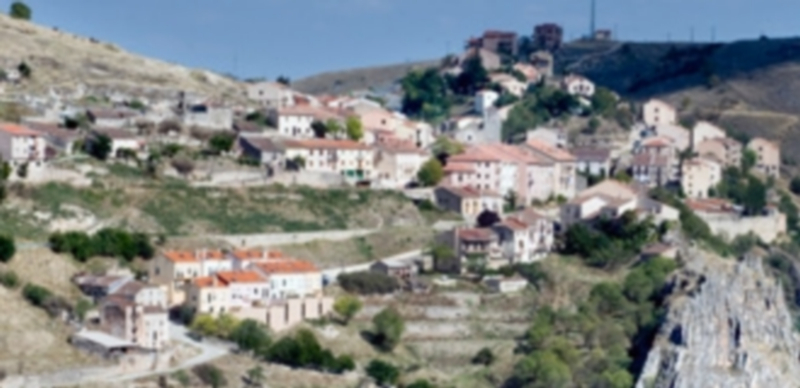 Vista parcial del núcleo urbano de Sepúlveda