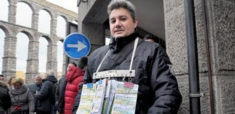 El vendedor que repartió los premios