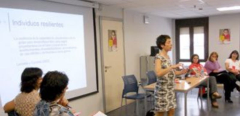 Imagen del V Encuentro de Familias de Acogida promovido por Cruz Roja que se celebró el pasado año en Segovia. / M. G.