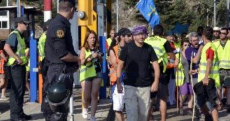Un momento de la manifestación del pasado verano