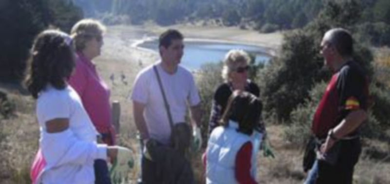 Los participantes estuvieron acompañados de la concejala de Medio Ambiente