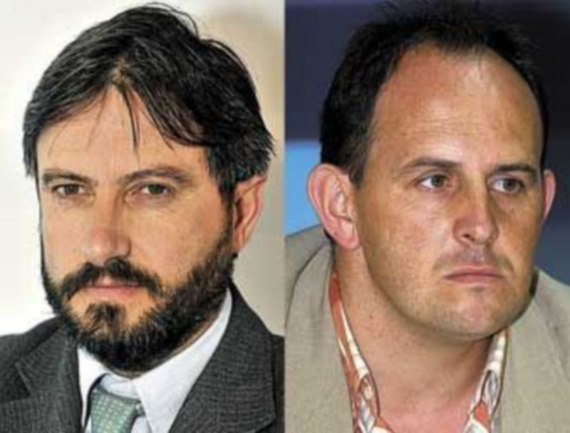 Juan Carlos Álvarez (PP) y José Luis Aceves (PSOE).