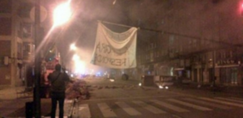 El alcalde contra la ciudad 1 ¡Gamonal no quiere bulevar! y ¡Méndez Pozo al calabozo! fueron algunos de los gritos de los manifestantes. / Ical