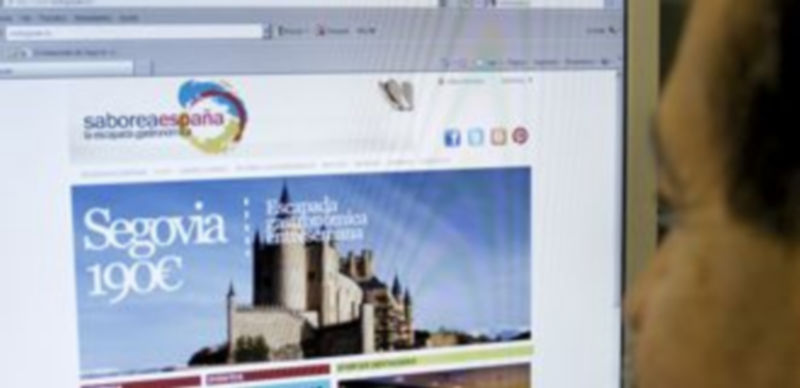 Cinco blogueros del 'Blogtrip' que viajan con Saborea España llegan a Segovia 1 El 'Blogtrip' puede ser seguido a través de los perfiles de Facebook y Twitter de Saborea España. / Alberto Benavente