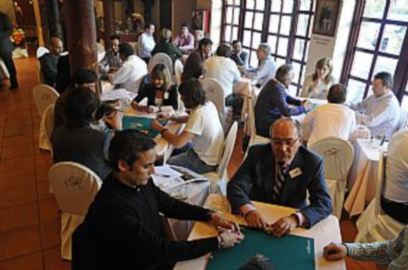 Una imagen del campeonato disputado el año pasado en las instalaciones de El Rancho de la Aldegüela. / Juan Martín