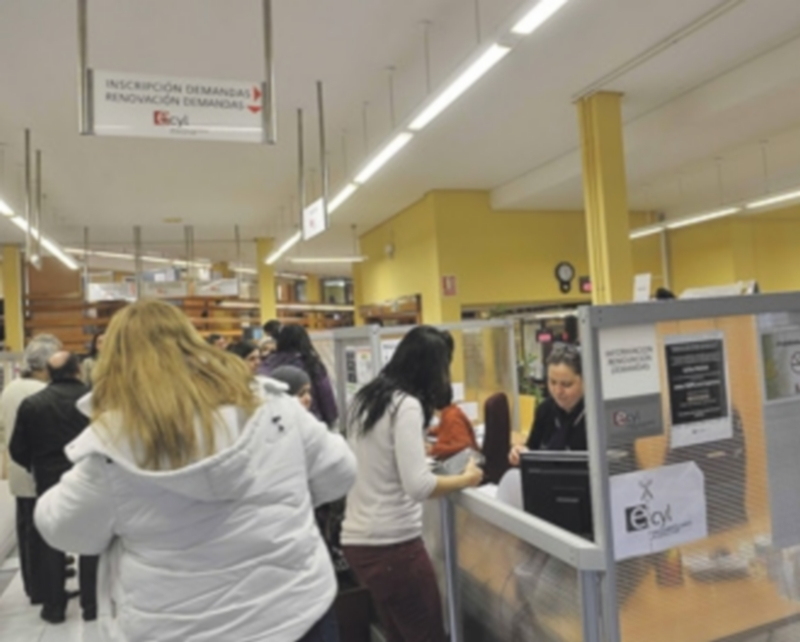 Una oficina pública del Ecyl
