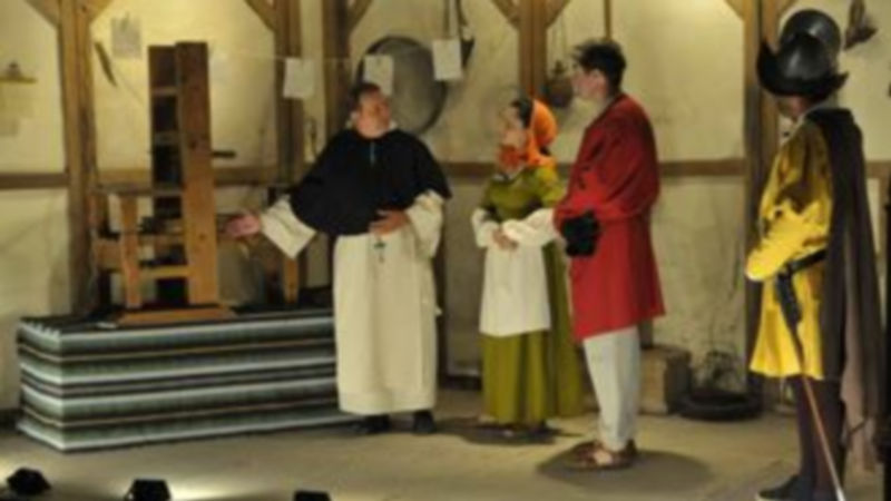 Foto de archivo de una de las escenas del Sinodal de Aguilafuente. / Alberto Benavente