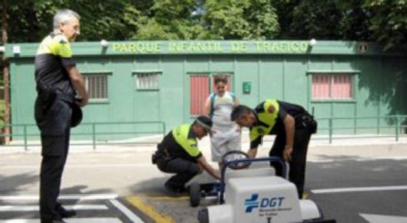 Imagen de archivo del circuito del Parque Infantil de Tráfico situado en el barrio de San José. / Juan Martín