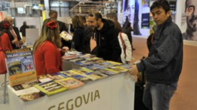 Mostrador del Patronato Provincial de Turismo en la recién clausurada feria de turismo