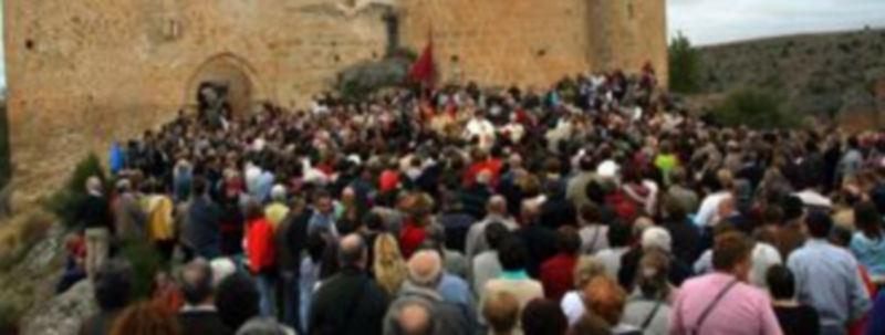 Miles de personas acudirán el próximo lunes a la ermita de San Frutos. / El Adelantado