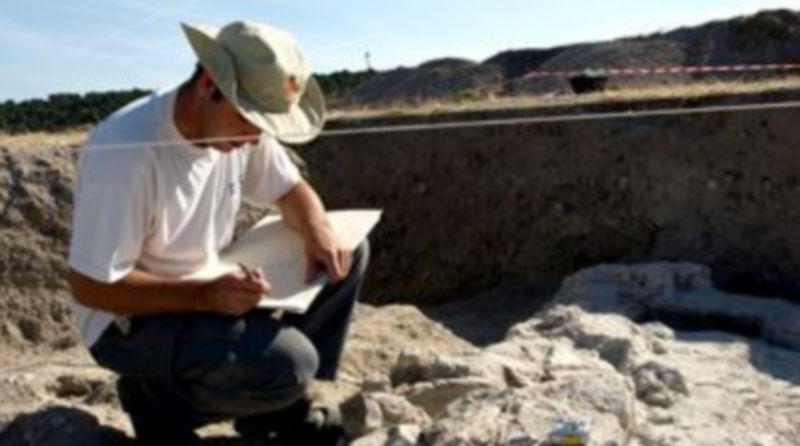 Excavaciones en el yacimiento de Coca