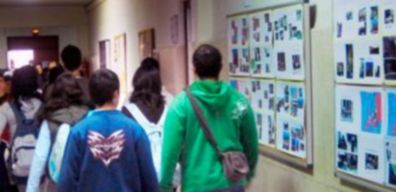 Los alumnos que estudian en institutos vuelven este mes a las aulas./ E. A.