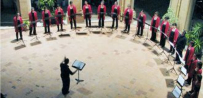 El coro femenino Taldea