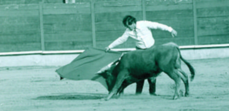 Y ese momento mágico para un "camarero-torero"