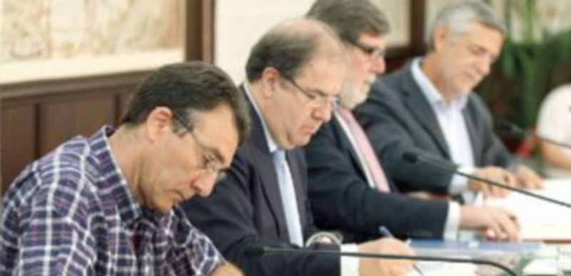 Los miembros del Diálogo Social: Ángel Hernández (CCOO)