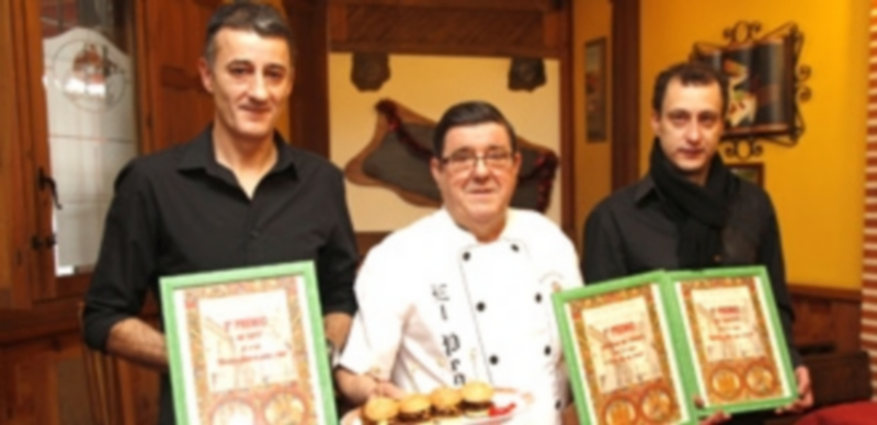 Ganadores de la séptima edición de las Jornadas de Tapas de San Andrés./ Gabriel Gómez