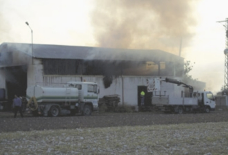 Aún se desconocen las causas que originaron las llamas. / Ignacio Montalvillo