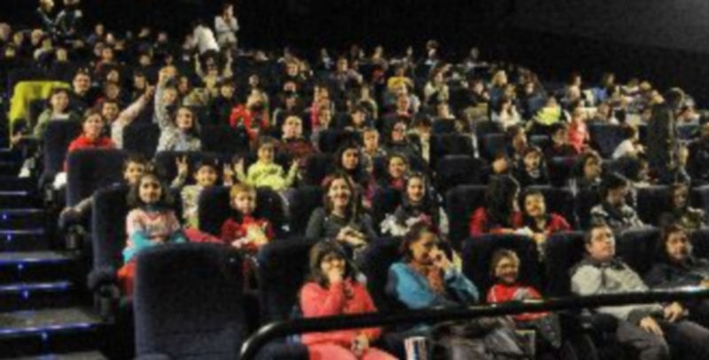 Una de las principales salas de Cines Luz de Castilla