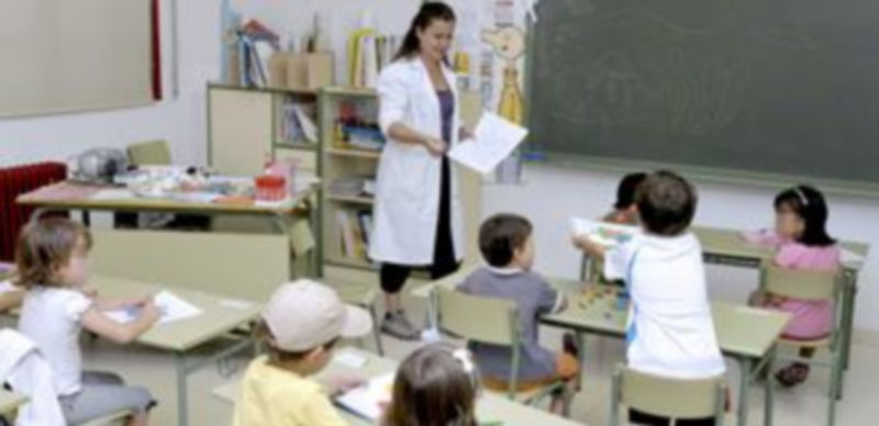 Escena vivida por los participantes en el anterior programa socioeducativo Centros abiertos. / Alberto Benavente