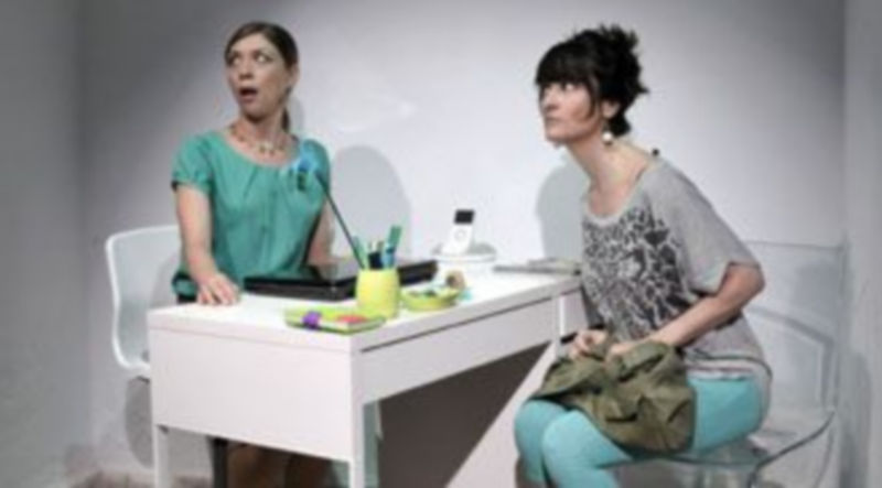 El público segoviano pudo disfrutar de obras como ‘Tacones enanos’. / Juan Martín