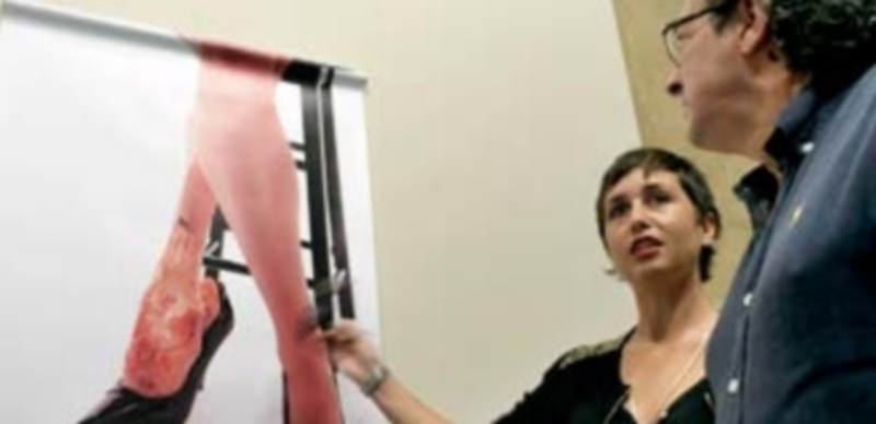 Una de las obras expuesta en el Proyecto Una. / Juan Martín