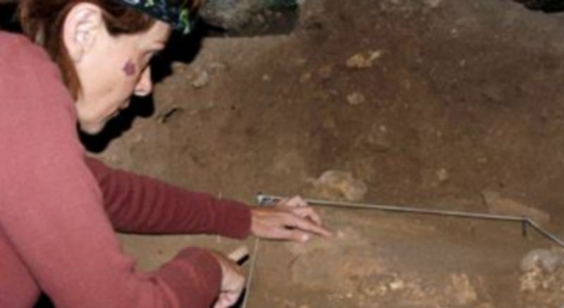 La arqueóloga Milagros Algaba