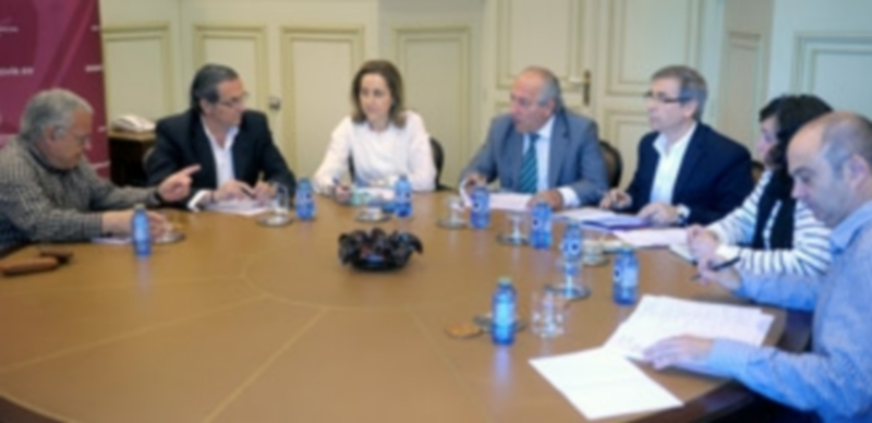 Santonja (izqd.) y Fermín Herrero (dch.)