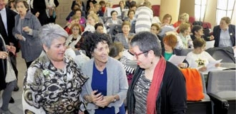 La presidenta de la junta provincial de la AECC