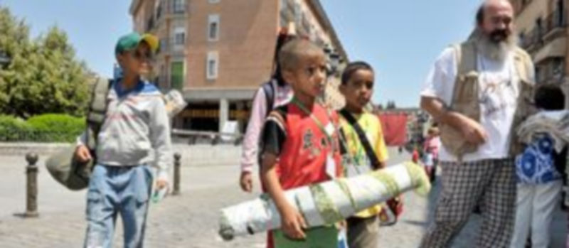 El presidente de la Asociación de Amigos del Pueblo Saharaui de Segovia