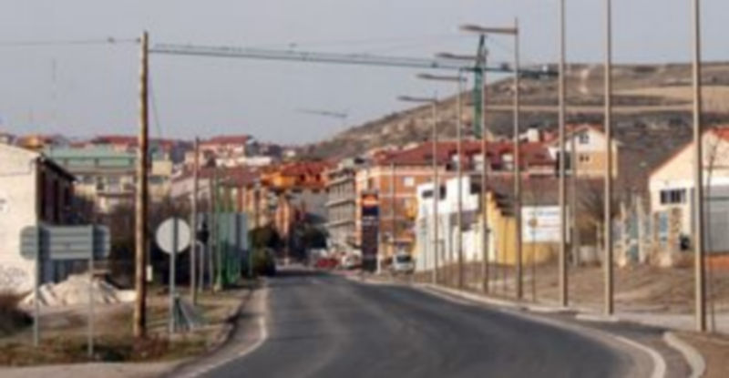 Tramo en el que se han instalado cinco de los pasos elevados. /Gabriel Gómez