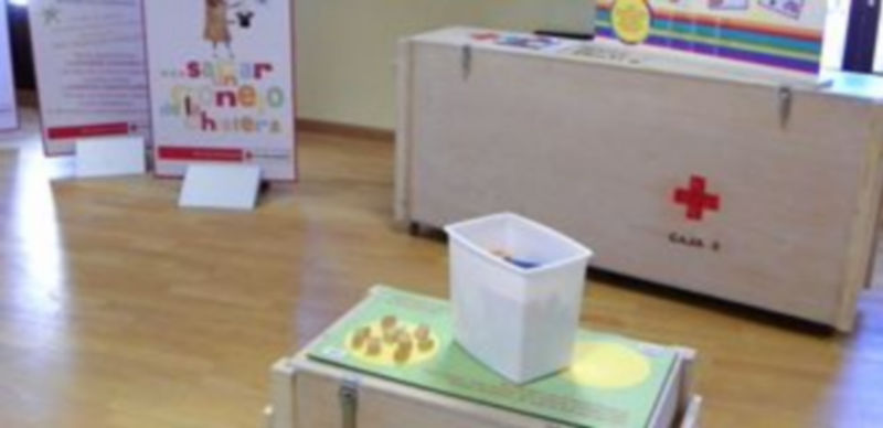 La exposición de Cruz Roja en la Casa Joven del Ayuntamiento. / El Adelantado.