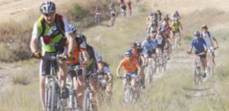 Participantes en una ruta anterior organizada por Correcaminos./ El Adelantado.